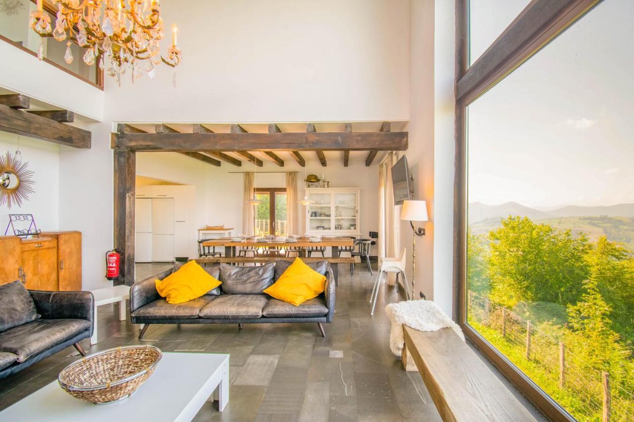 Behin Batean, Espectacular Casa Rural En Pleno Corazon Del Valle Baztan Сига Экстерьер фото