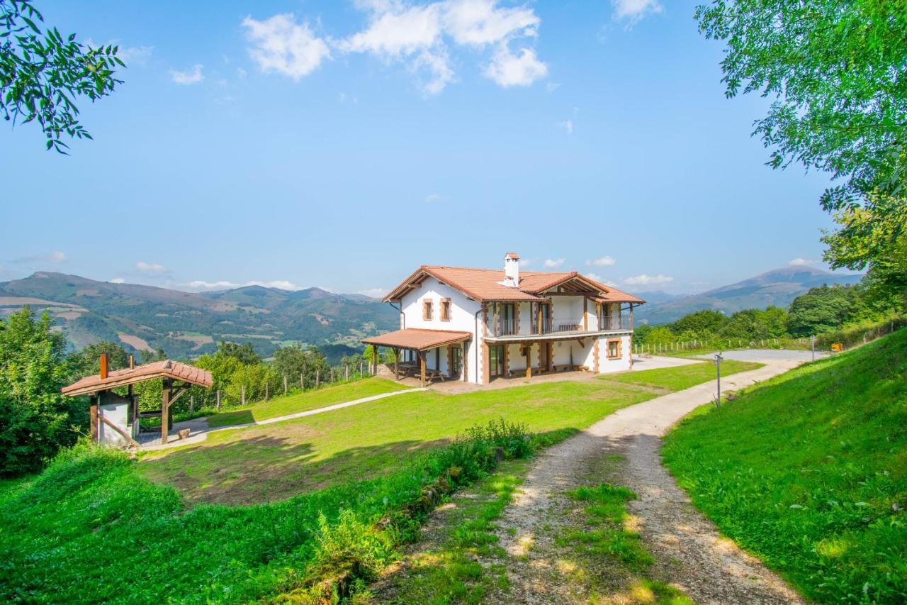 Behin Batean, Espectacular Casa Rural En Pleno Corazon Del Valle Baztan Сига Экстерьер фото